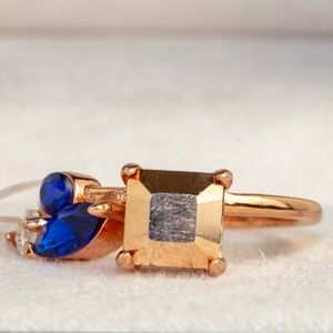Fragrant jewels Rose gold with Swarosvki crystals